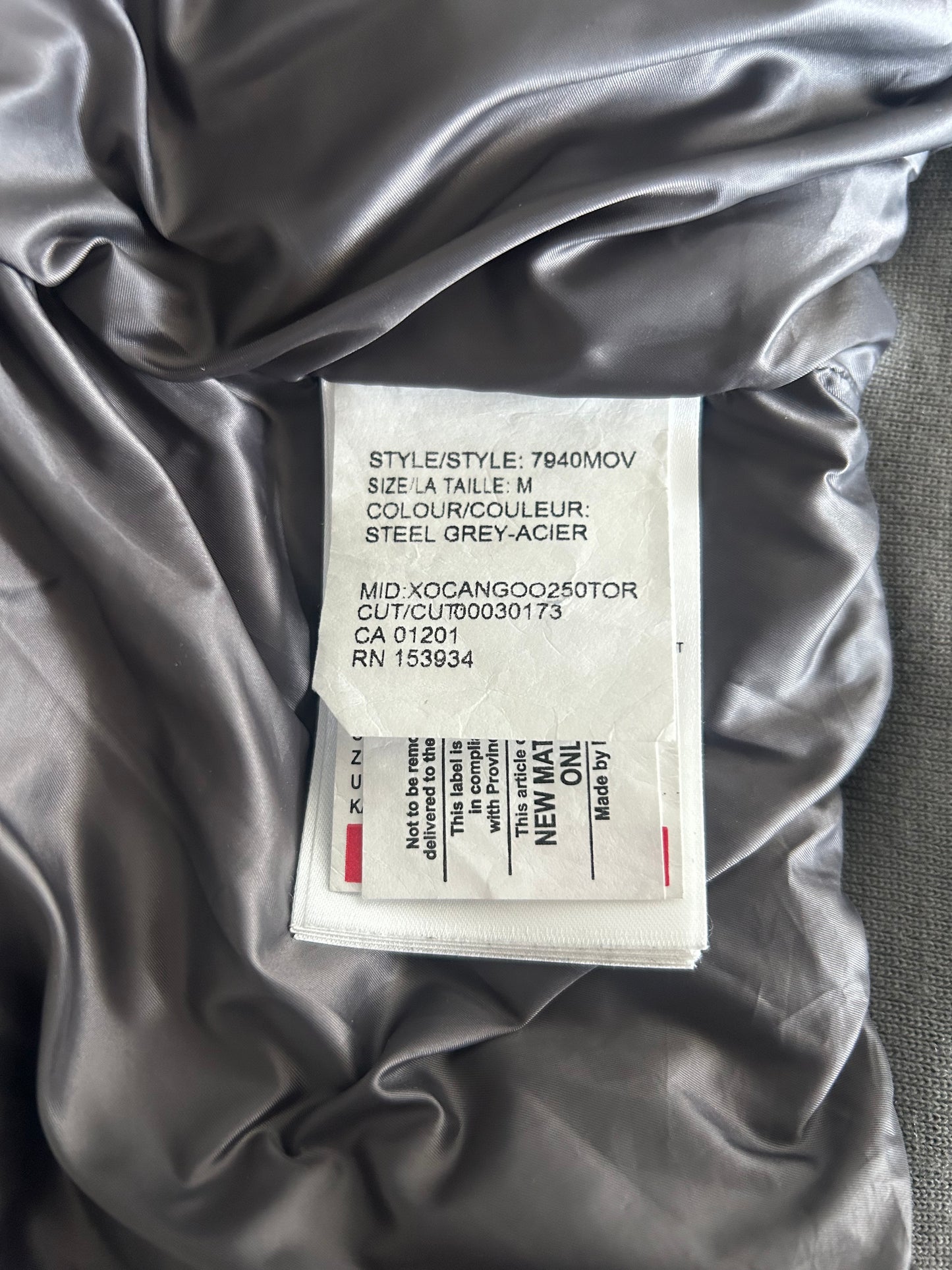 Canada Goose OVO Steel Grey Chilliwack Men's Jacket