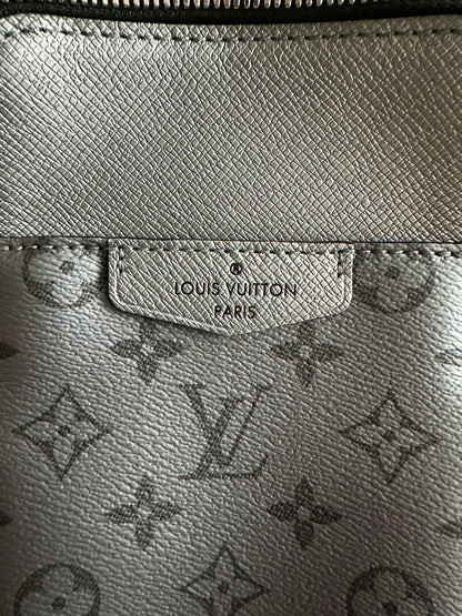 Louis Vuitton Gunmetal Silver Monogram Outdoor Sling Bag