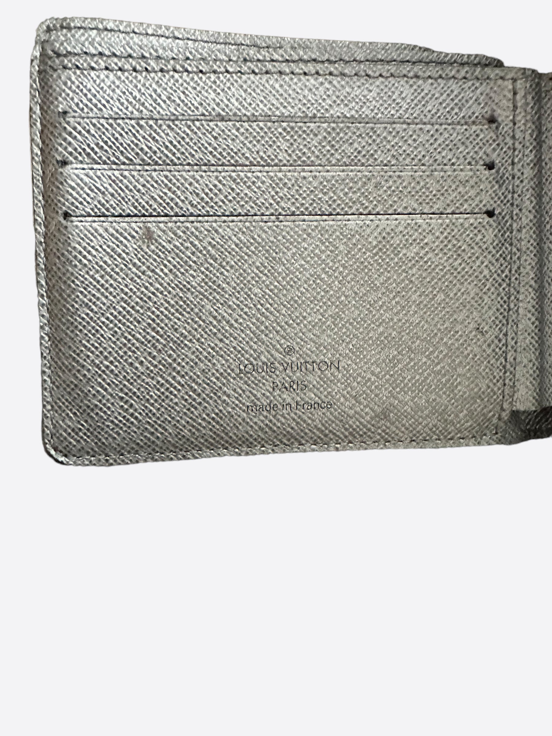 Louis Vuitton Coin Card Holder Gunmetal Grey in Calfskin Leather - US