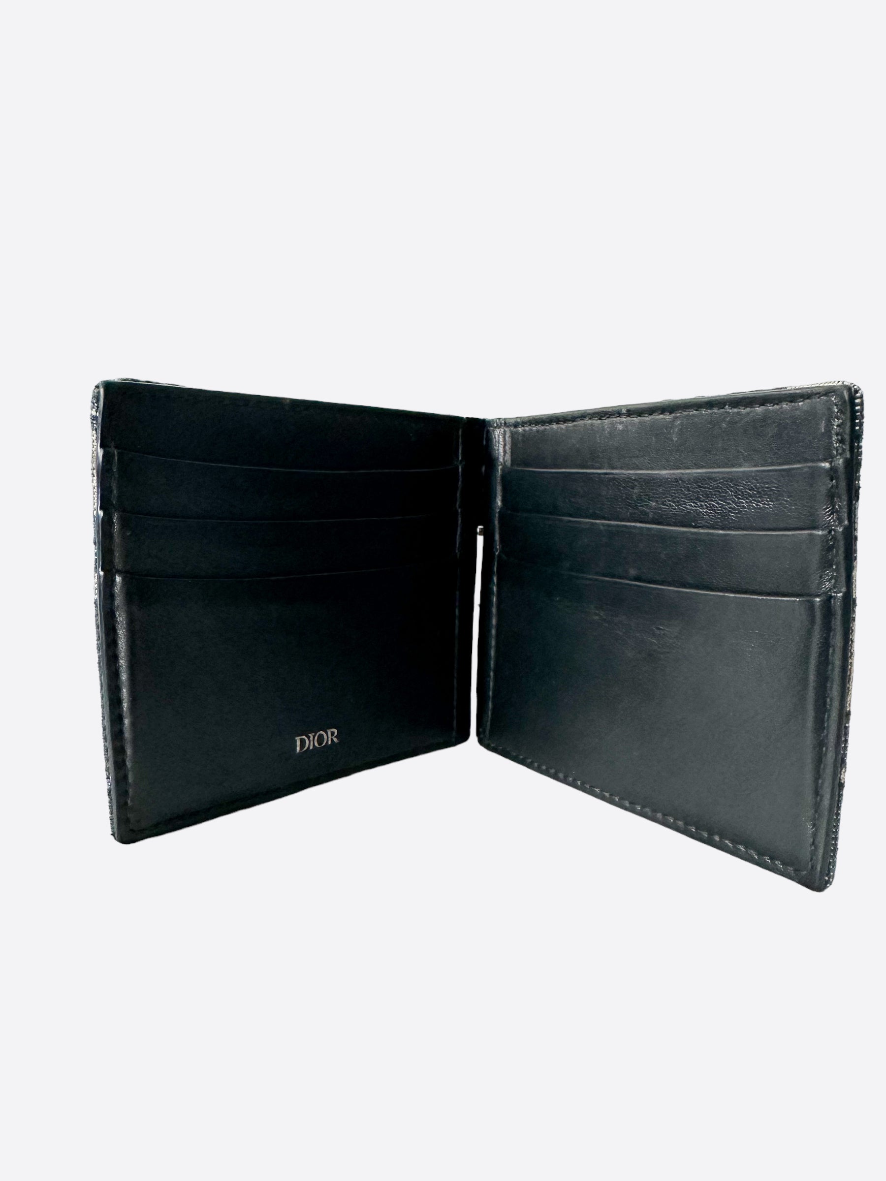 Dior Men's Wallet with Bill Clip