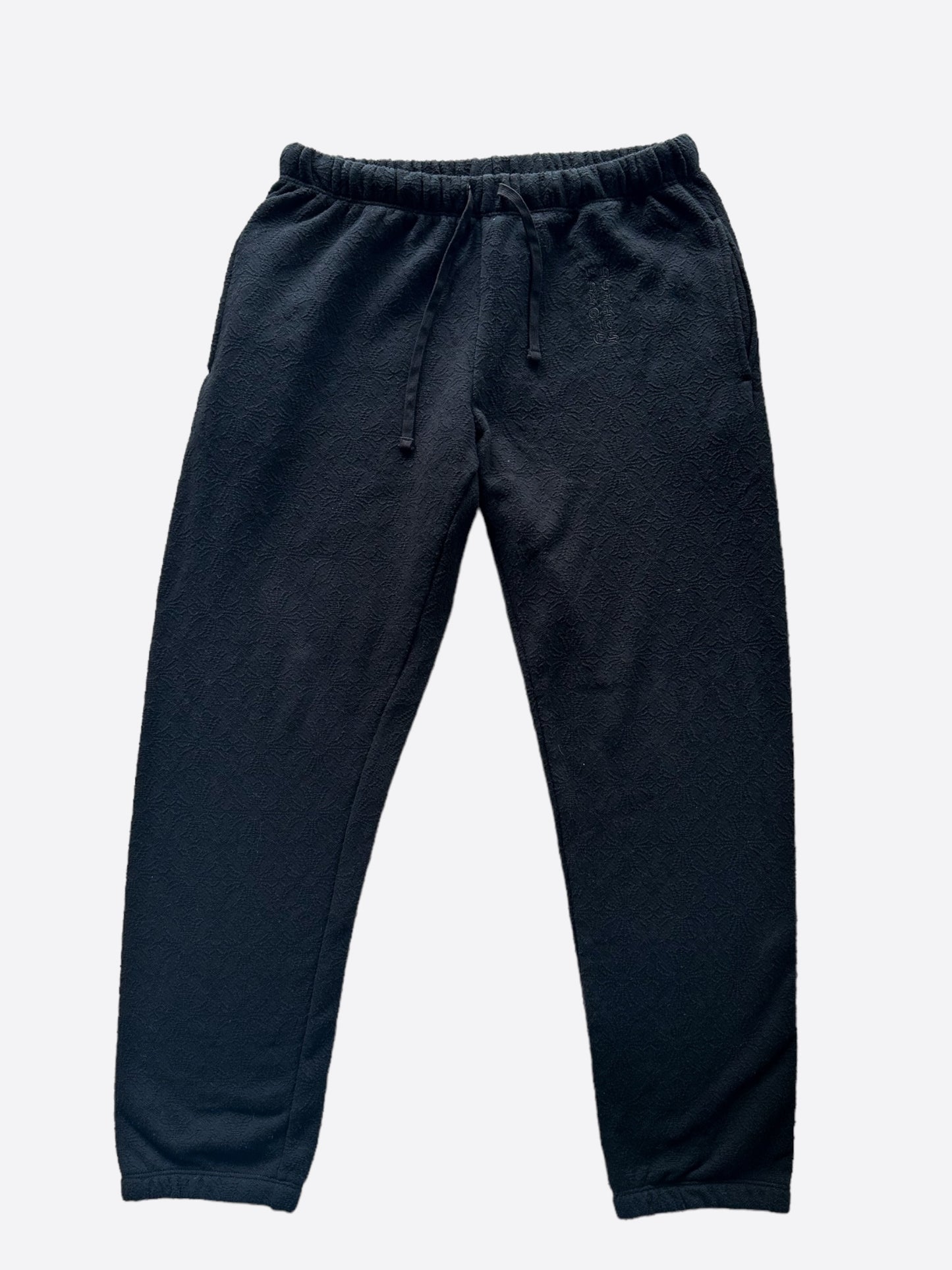 Chrome Hearts Black Cross Jacquard Sweatpants