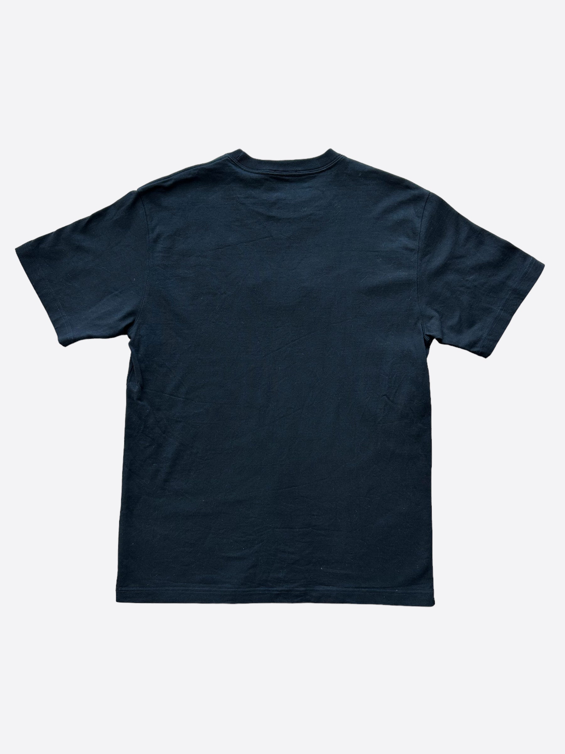 Dior Air Jordan Navy Wings Logo T-Shirt