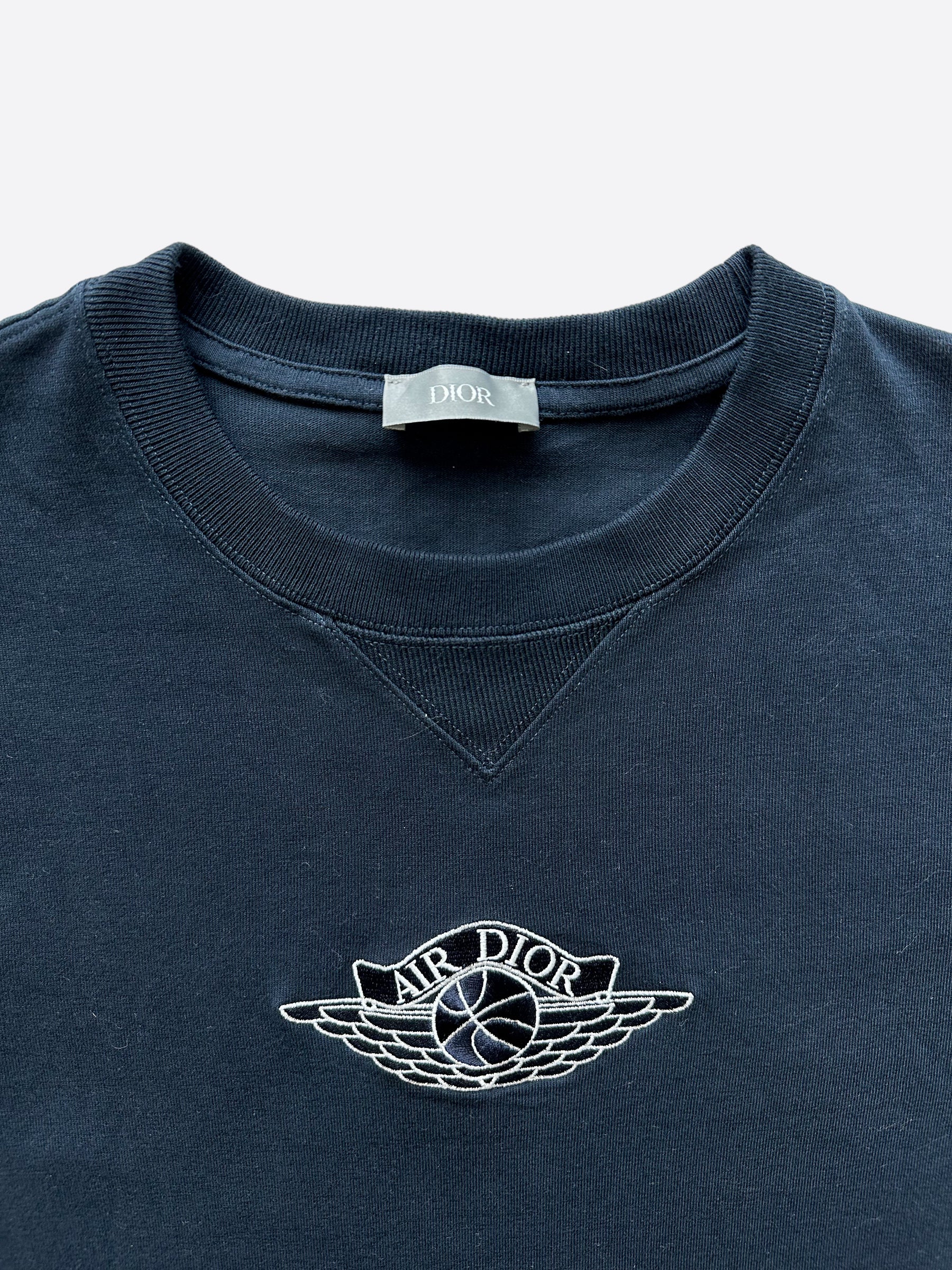 Air DIOR jordans wings tshirt Mens Fashion Tops  Sets Tshirts  Polo Shirts  on Carousell