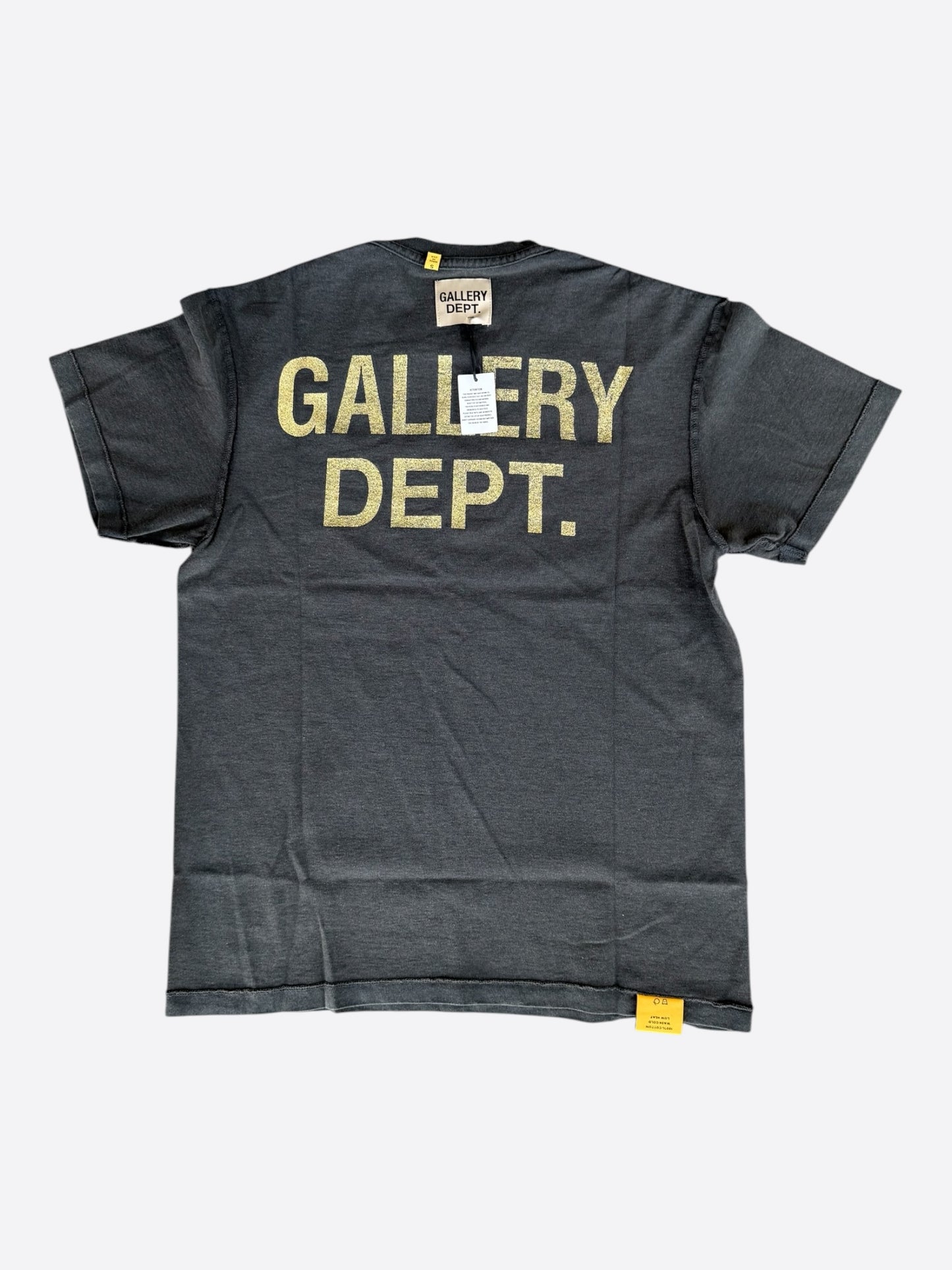 Gallery Dept Faded Black & Red Art That Kills Glitter Logo Reversible T-Shirt