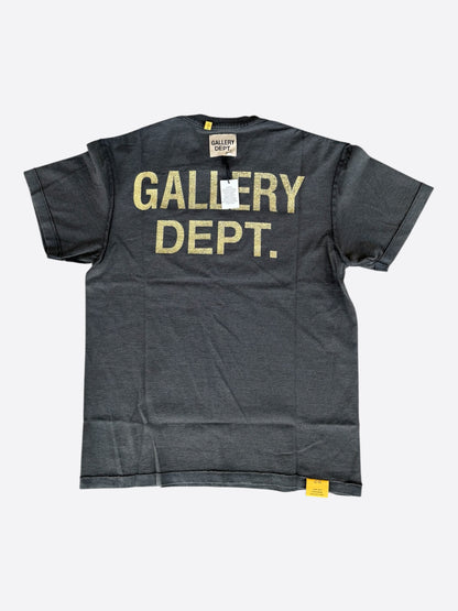 Gallery Dept Faded Black & Red Art That Kills Glitter Logo Reversible T-Shirt