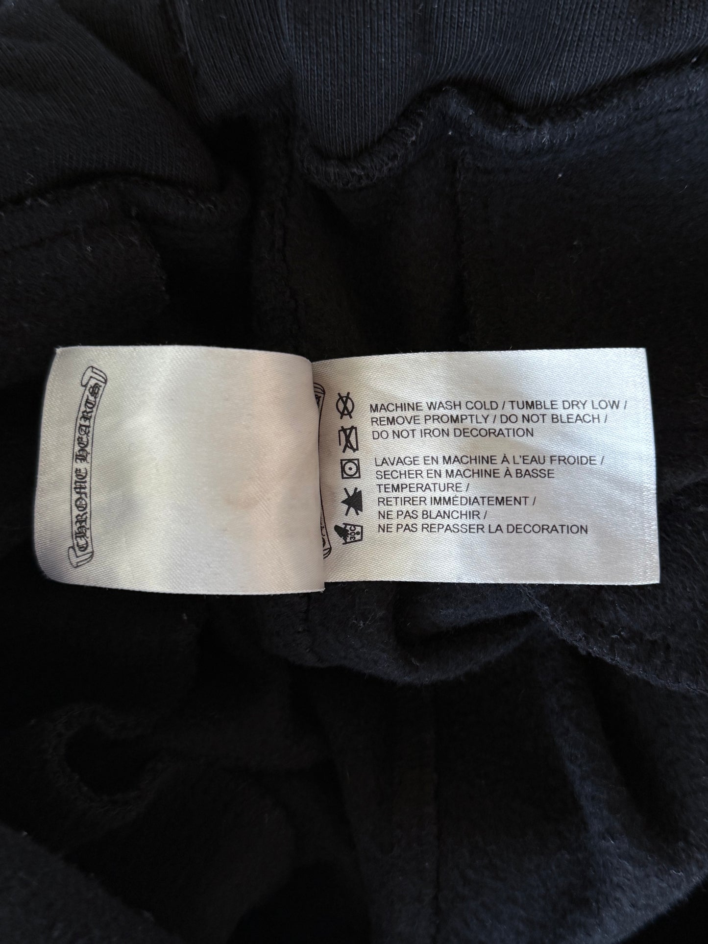Chrome Hearts Black Gradient Circle Logo Sweatpants