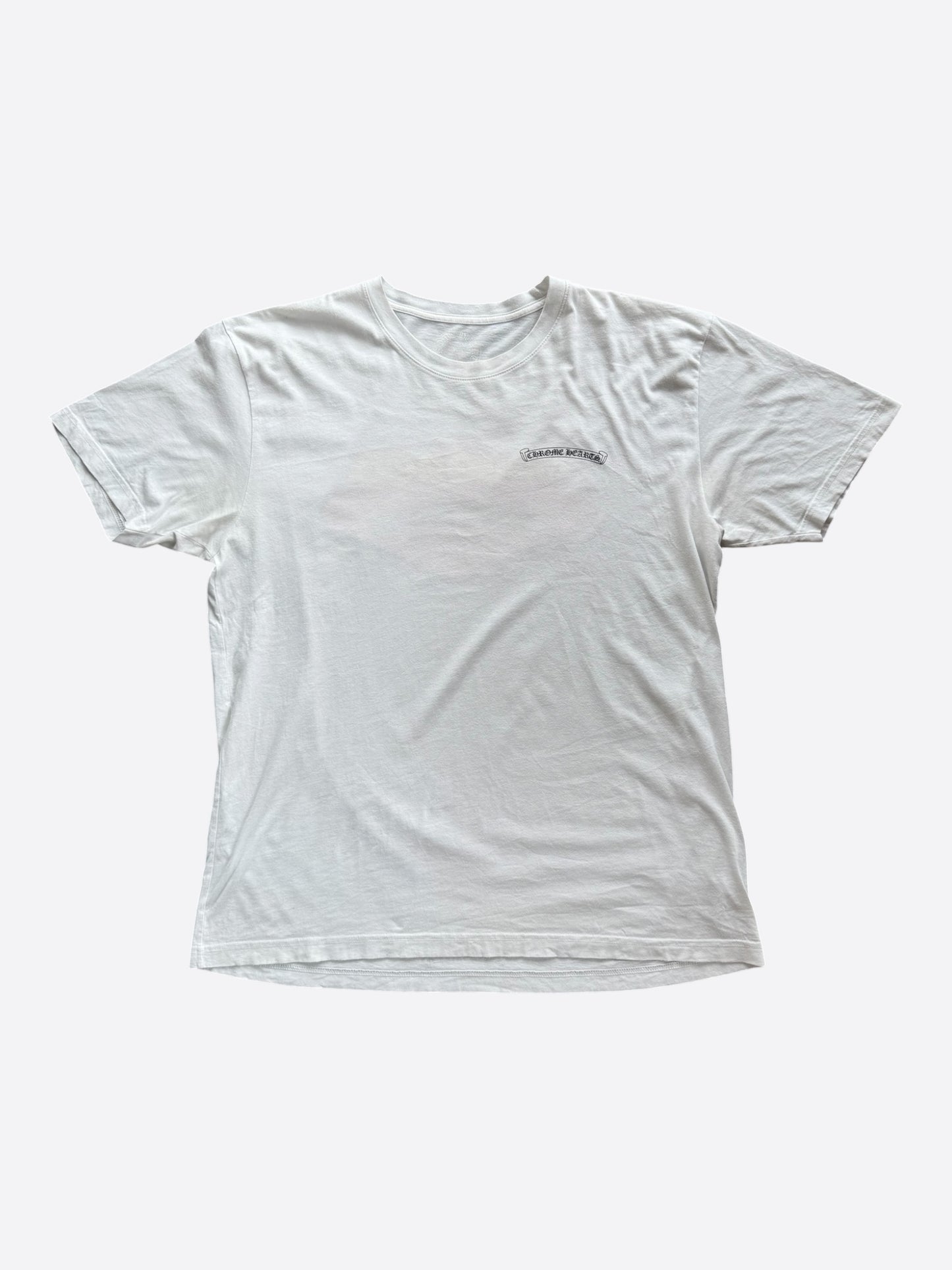 Chrome Hearts White & Red Welcome To Las Vegas T-Shirt