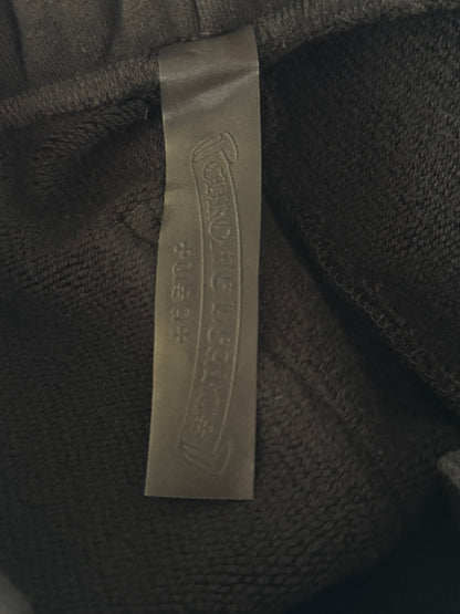 Chrome Hearts Black CH Logo Embroidered Sweatpants