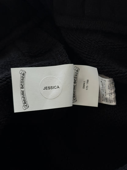 Chrome Hearts Black CH Logo Embroidered Sweatpants