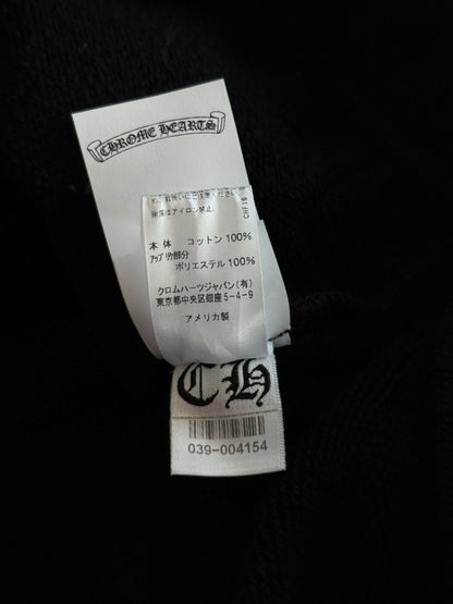Chrome Hearts Black CH Logo Embroidered Sweatpants