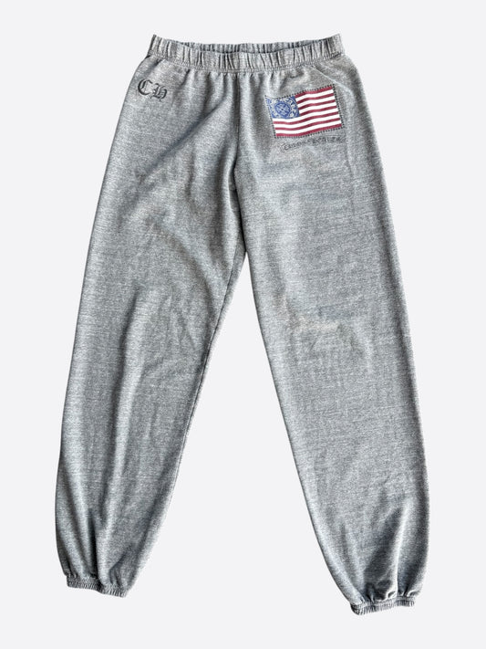 Chrome Hearts Grey USA Sweatpants