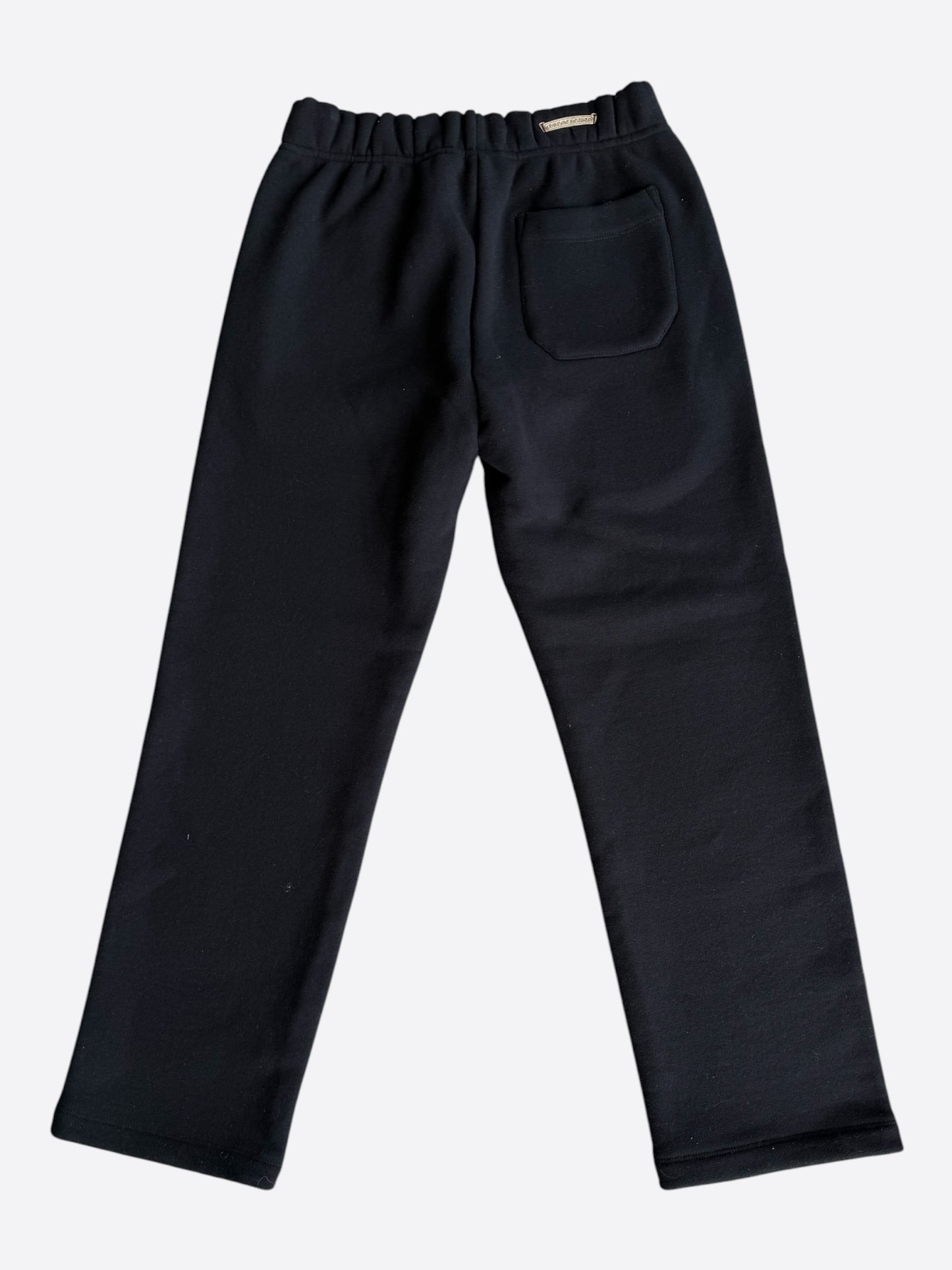 Chrome Hearts Black CH Logo Embroidered Sweatpants