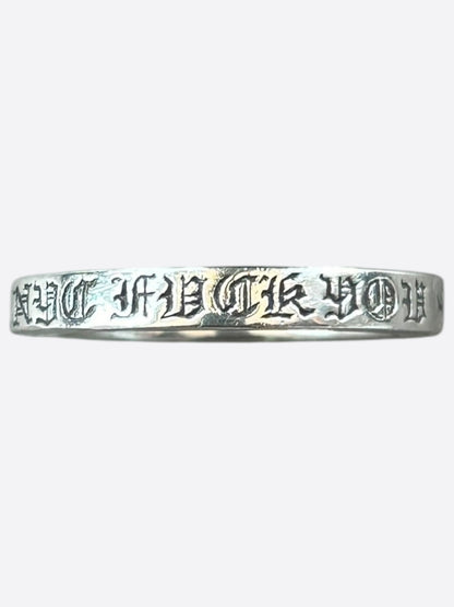 Chrome Hearts Silver NYC Spacer Ring