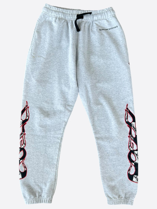 Chrome Hearts Matty Boy Grey Stay Fast Sweatpants