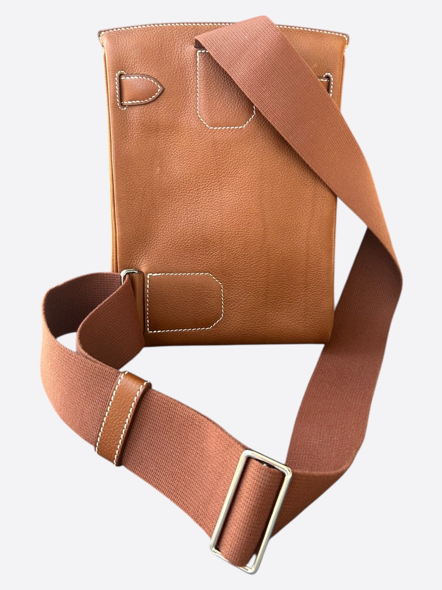 Hermes Chestnut HAC A Dos Crossbody Backpack