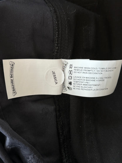 Chrome Hearts Black Carpenter Pants