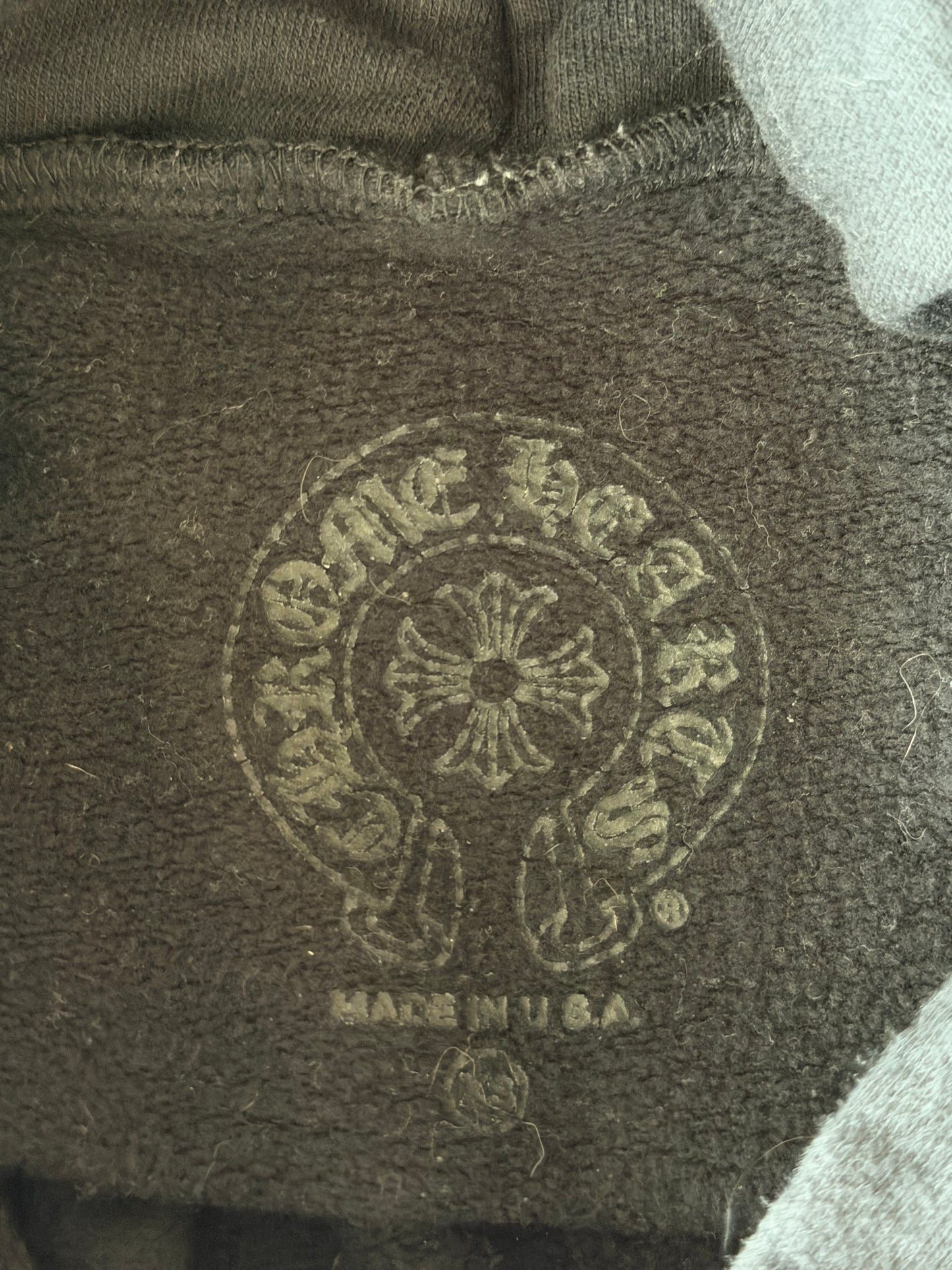 Chrome Hearts Black & Brown Script Logo Hoodie
