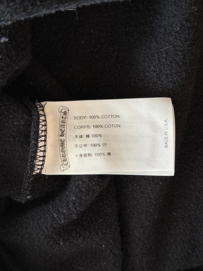 Chrome Hearts Black & Brown Script Logo Hoodie
