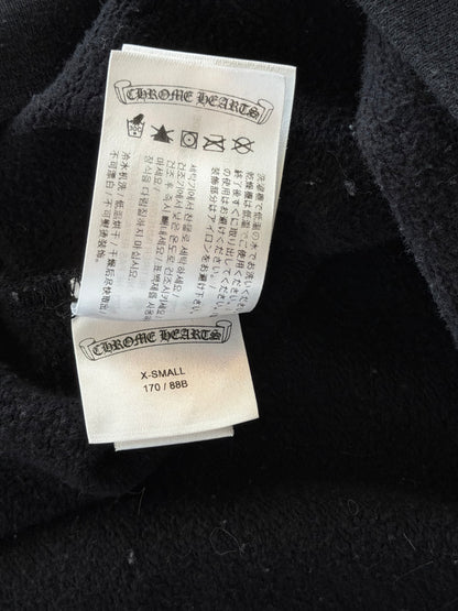 Chrome Hearts Black & Brown Script Logo Hoodie