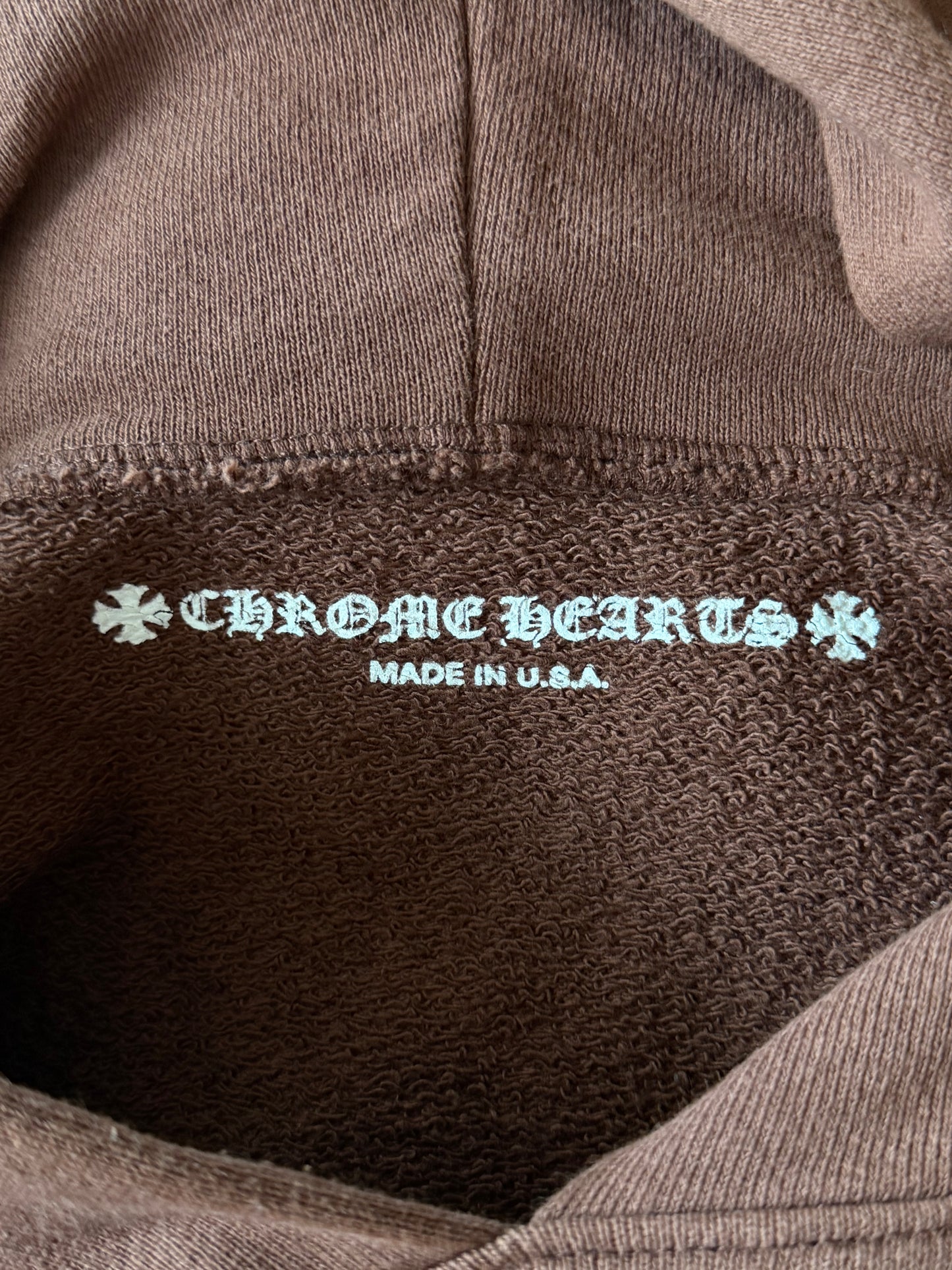 Chrome Hearts Matty Boy Brown Structure Hoodie