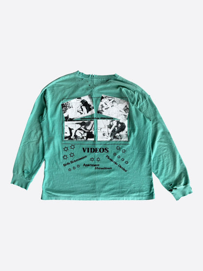 Enfants Riches Deprimes Teal Pleasures Denied Longsleeve T-Shirt