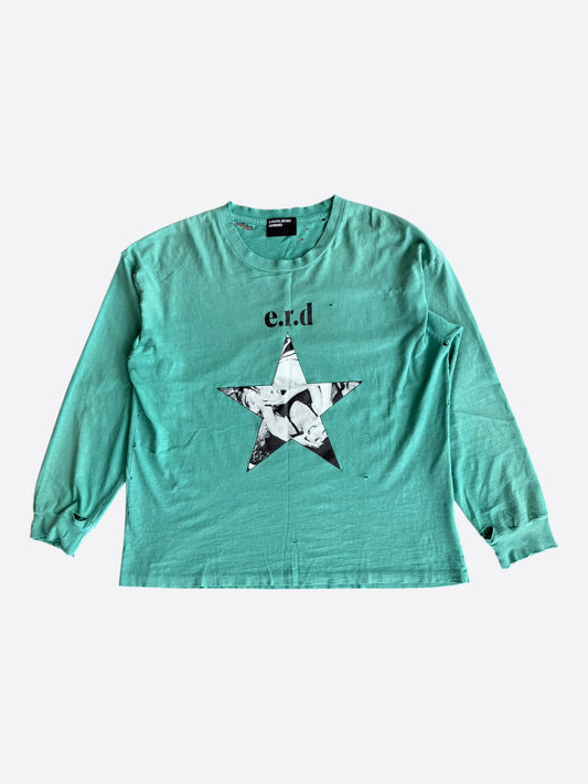 Enfants Riches Deprimes Teal Pleasures Denied Longsleeve T-Shirt