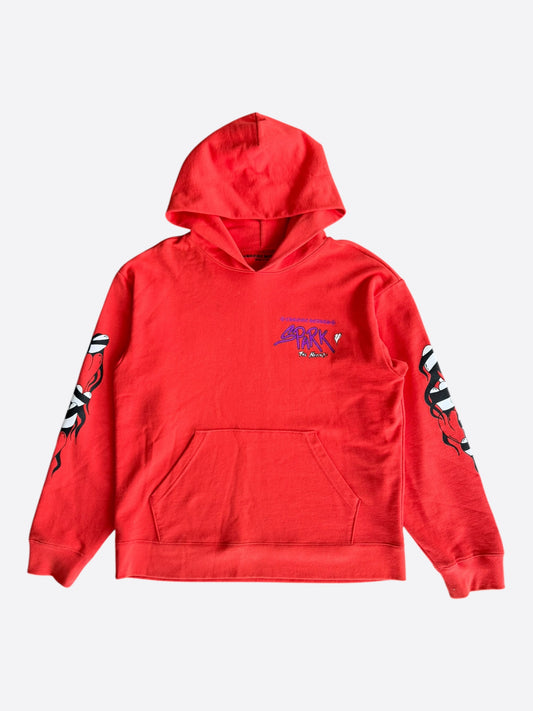 Chrome Hearts Matty Boy Red Spark Hoodie