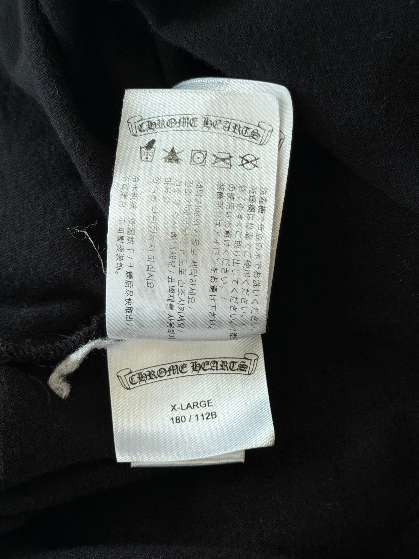 Chrome Hearts Black & Multicolor Cross Longsleeve T-Shirt
