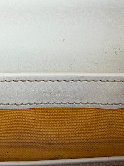 Goyard White Mini Structure Saigon