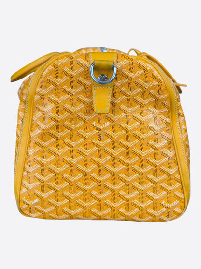 Goyard Yellow Croisiere 50 Duffel Bag