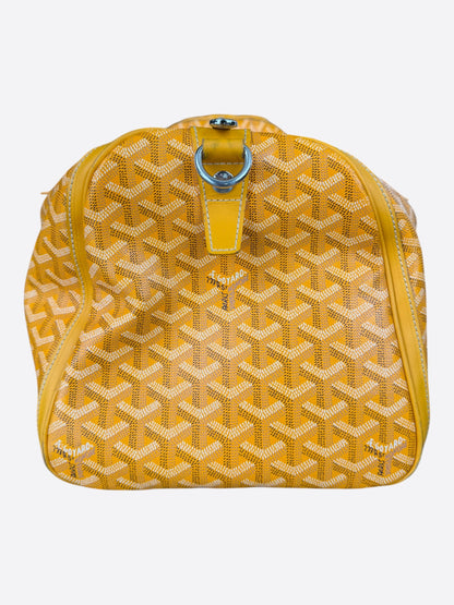 Goyard Yellow Croisiere 50 Duffel Bag