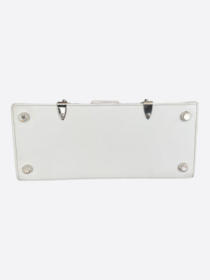 Goyard White Mini Structure Saigon