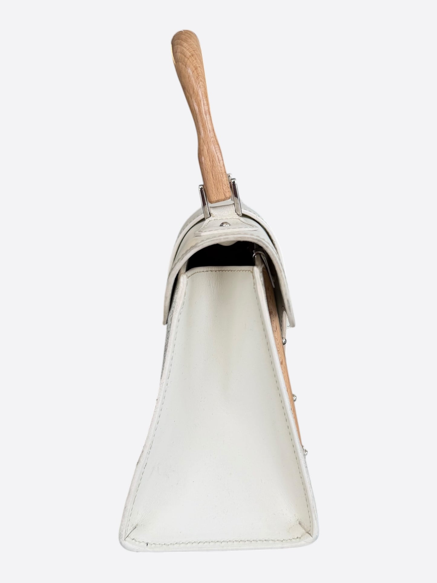 Goyard White Mini Structure Saigon