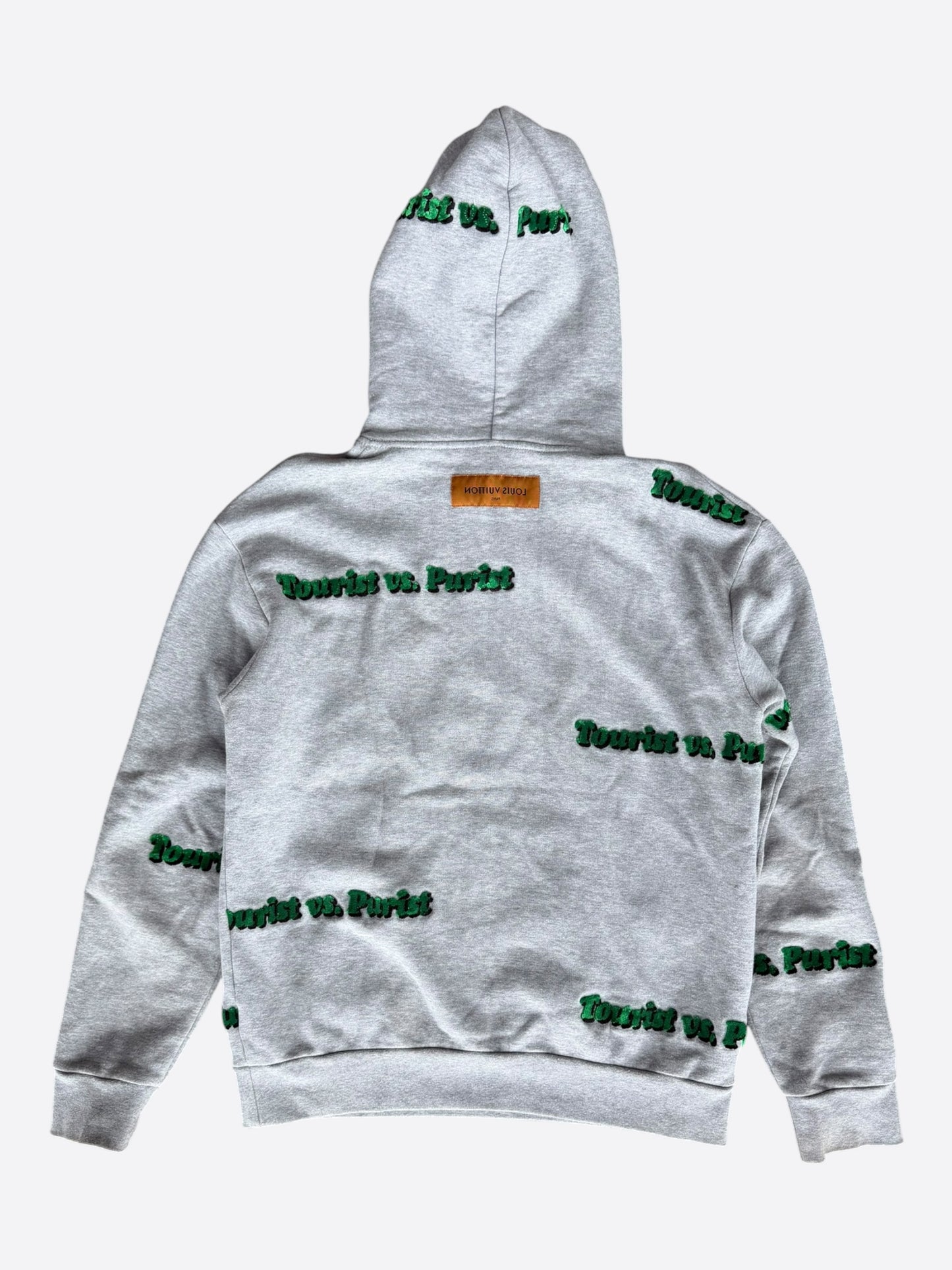 Louis Vuitton Grey Purist Vs. Tourist Tuffetage Hoodie