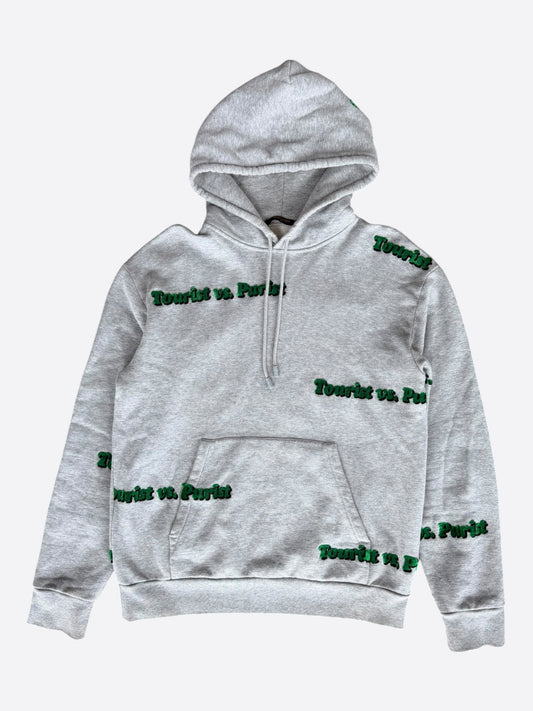 Louis Vuitton Grey Purist Vs. Tourist Tuffetage Hoodie