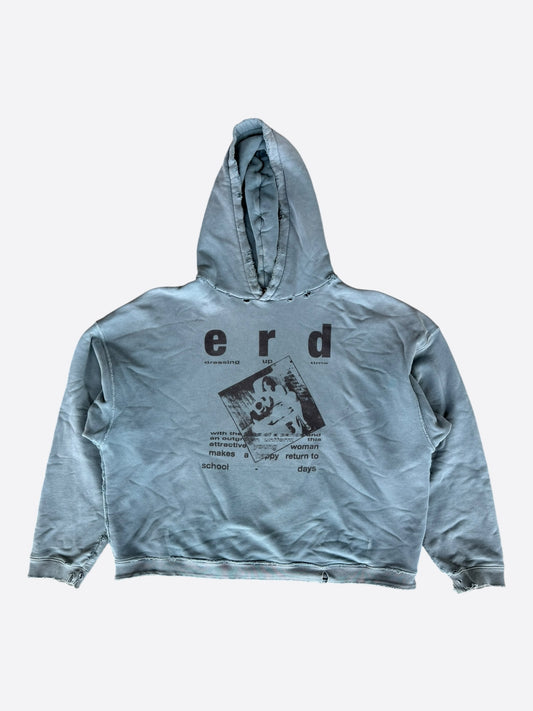 Enfants Riches Deprimes Blue School Days Distressed Hoodie