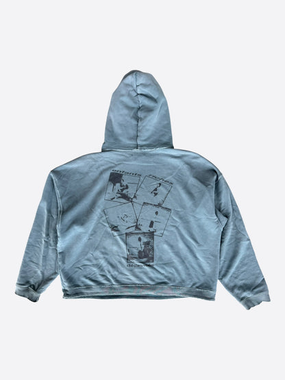 Enfants Riches Deprimes Blue School Days Distressed Hoodie