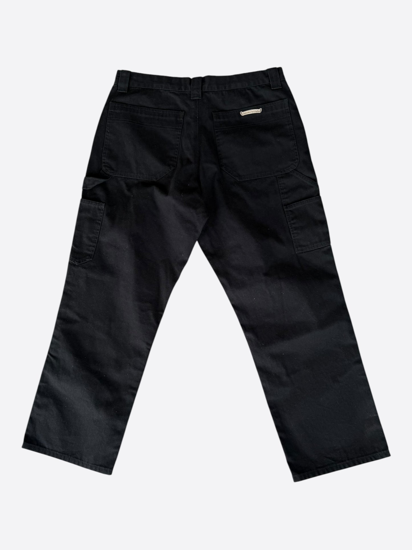 Chrome Hearts Black Carpenter Pants