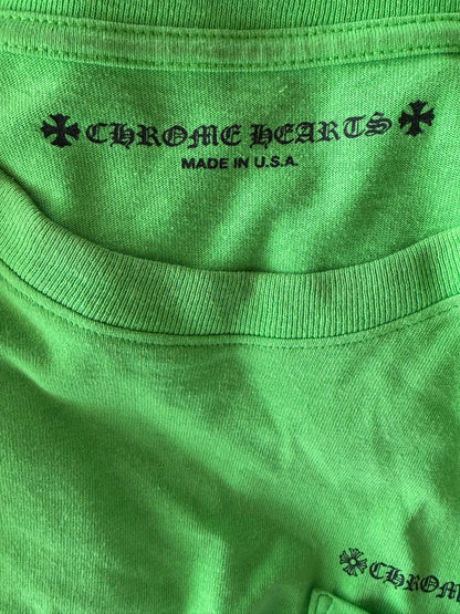 Chrome Hearts Green Sex Records Logo Longsleeve T-Shirt