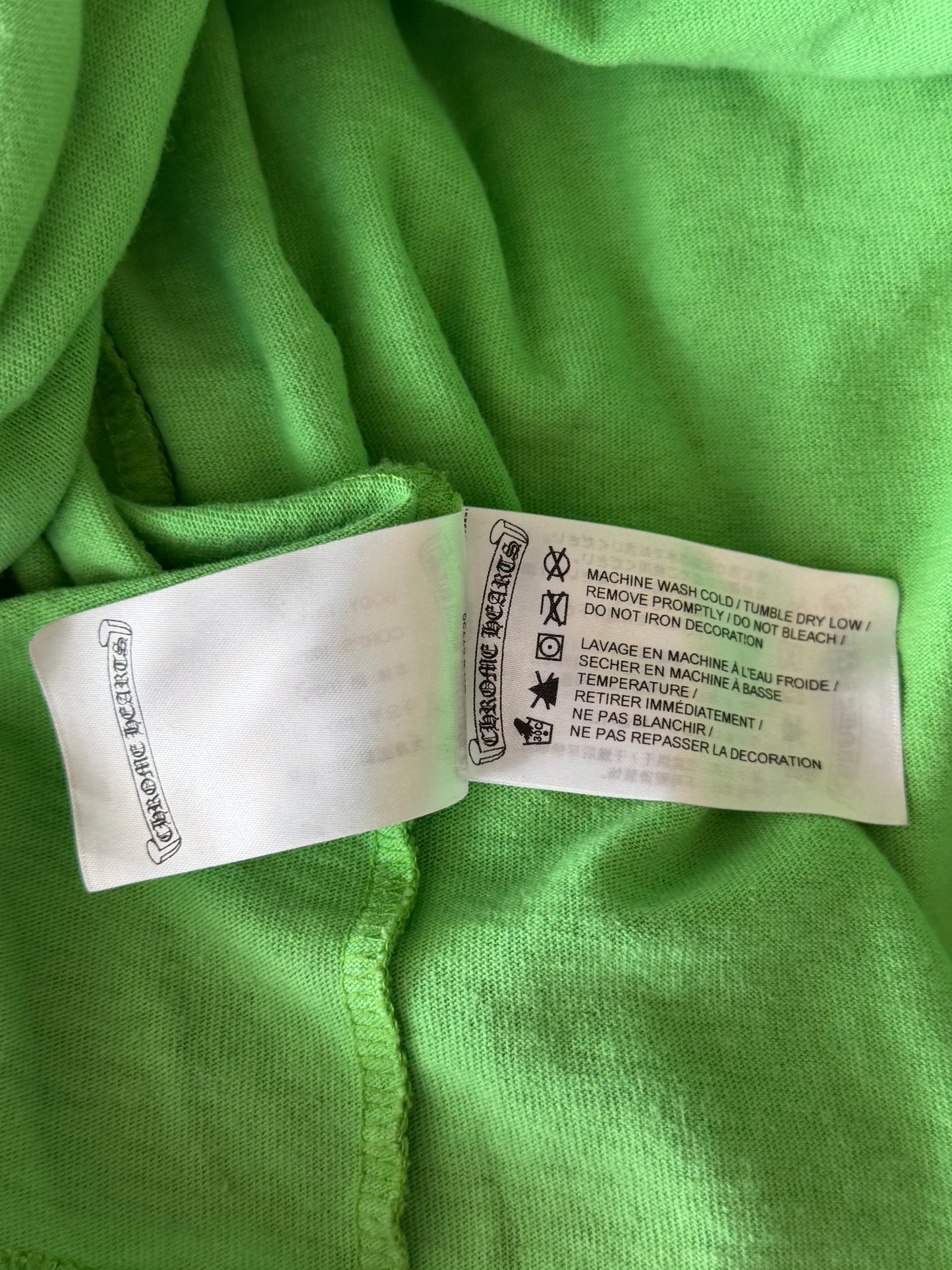 Chrome Hearts Green Sex Records Logo Longsleeve T-Shirt