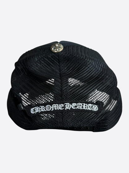 Chrome Hearts Matty Boy Black Chomper Trucker Hat