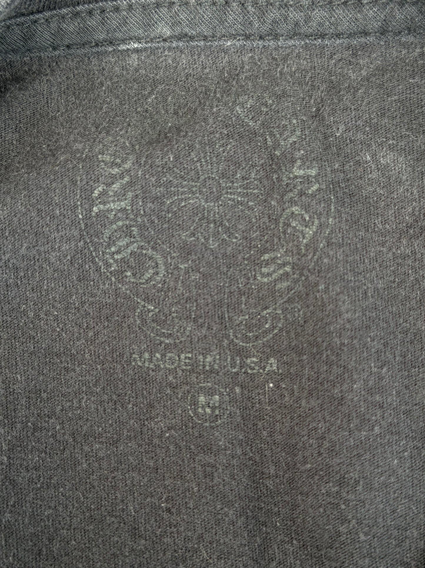 Chrome Hearts Black & Brown Neck Logo T-Shirt