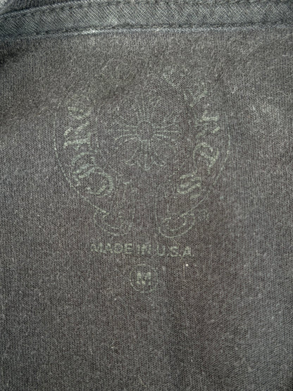 Chrome Hearts Black & Brown Neck Logo T-Shirt