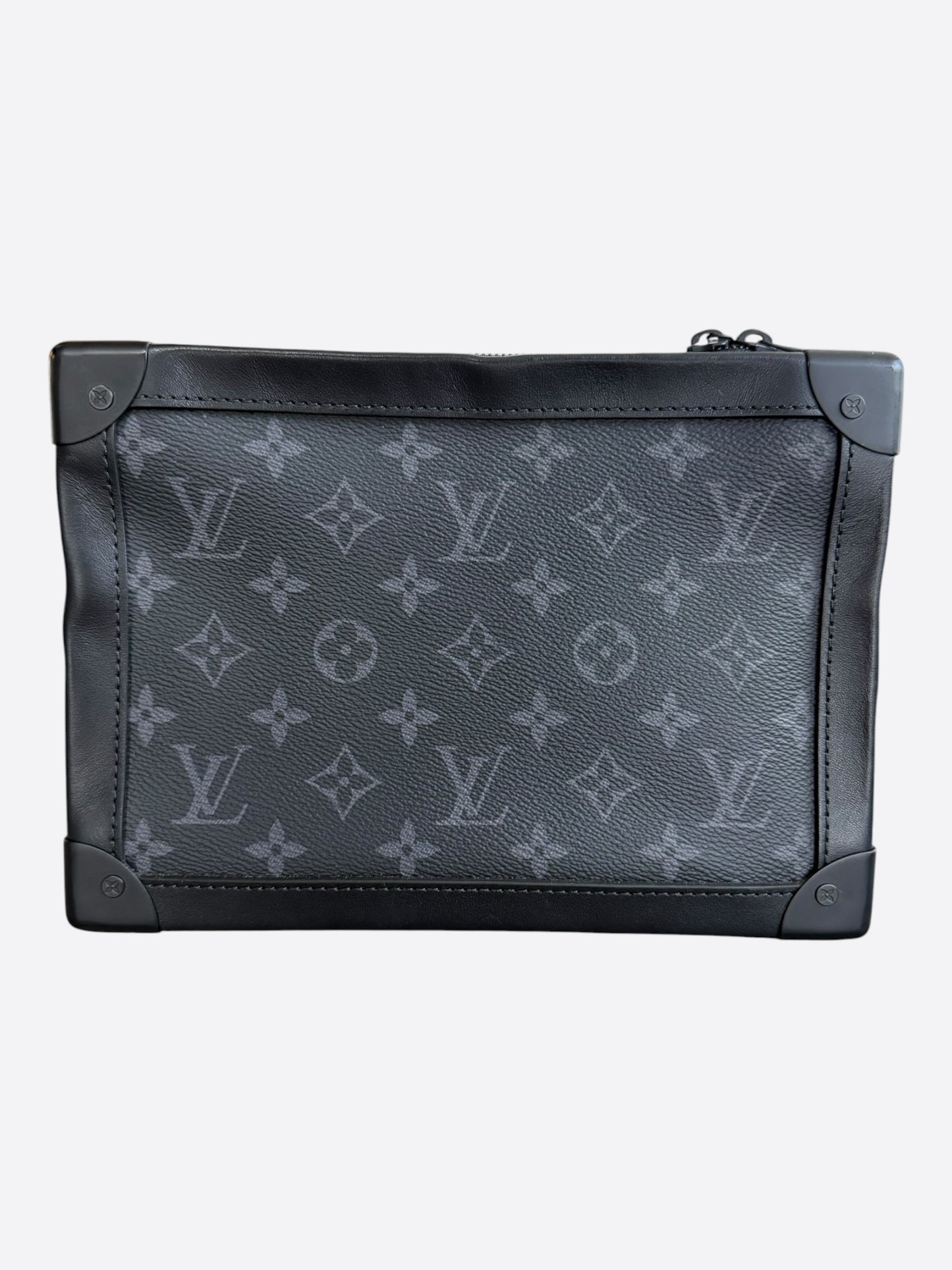 Louis Vuitton Black Monogram Eclipse Soft Trunk