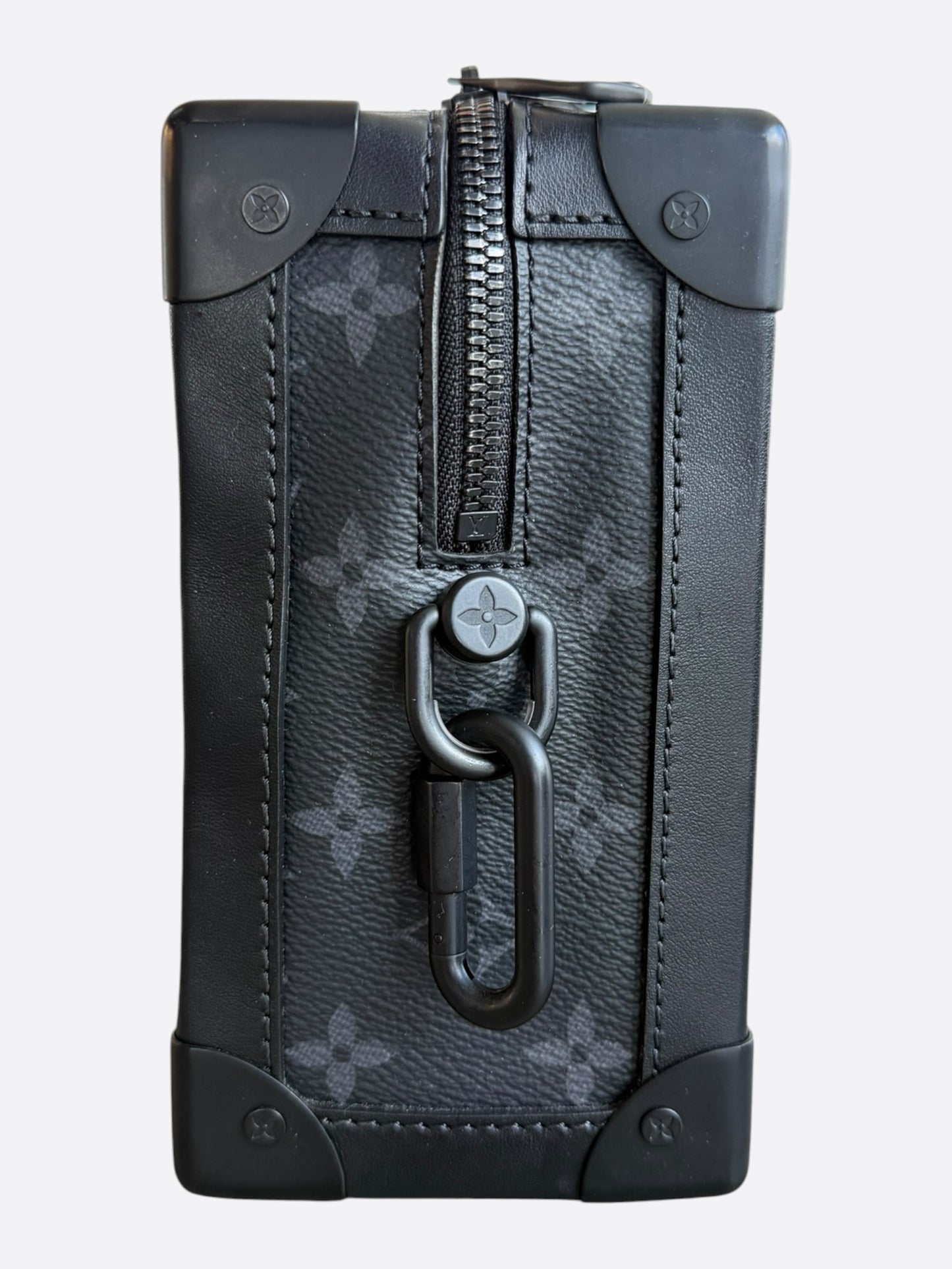 Louis Vuitton Black Monogram Eclipse Soft Trunk