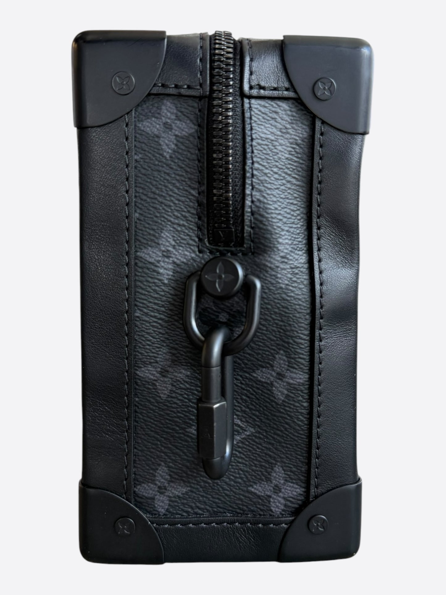 Louis Vuitton Black Monogram Eclipse Soft Trunk