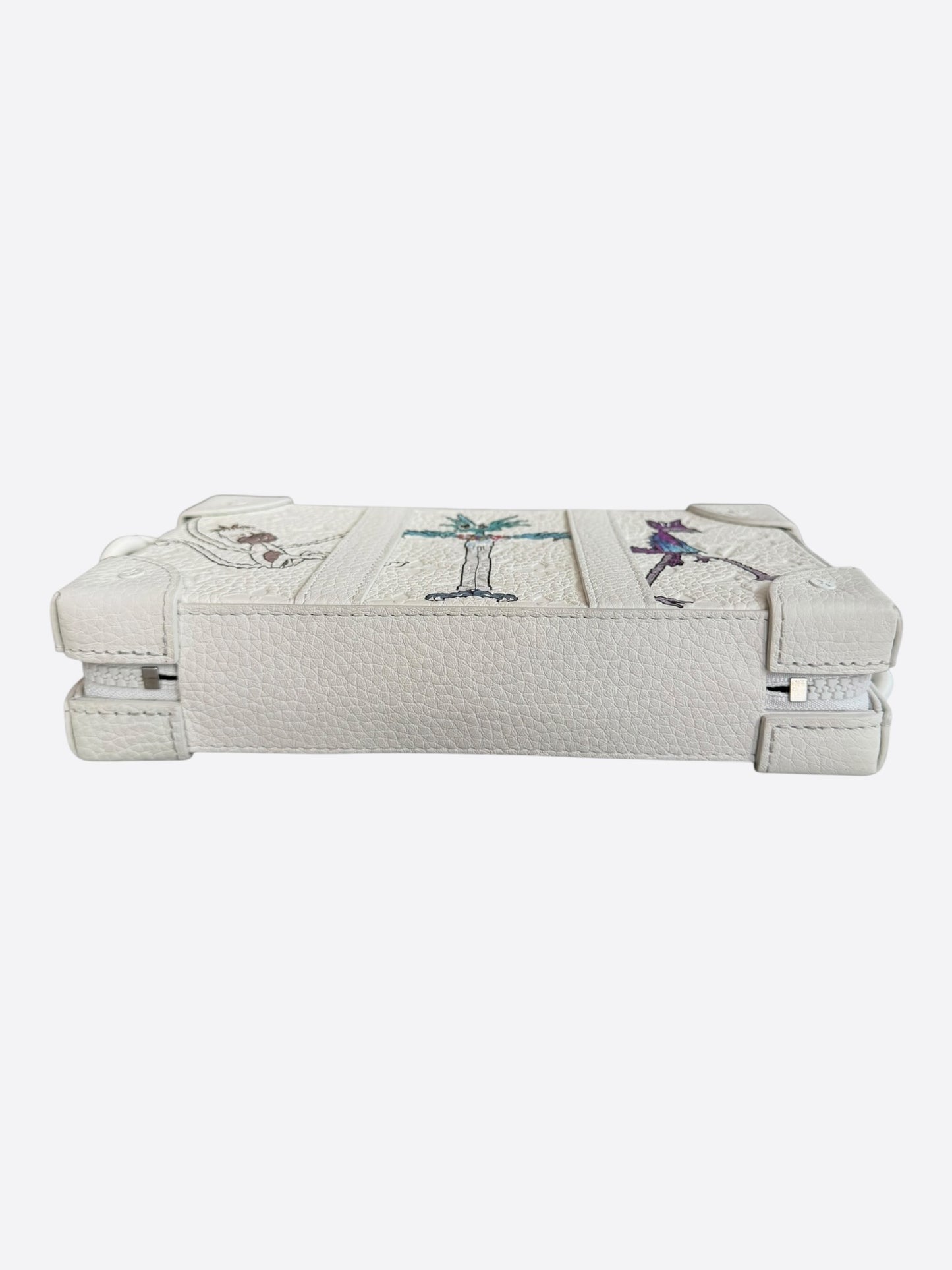 Louis Vuitton White Friends Monogram Soft Trunk Messenger