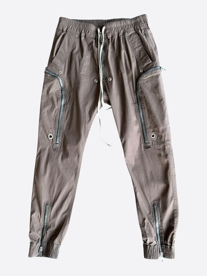 Rick Owens Brown Bauhaus Cargo Pants