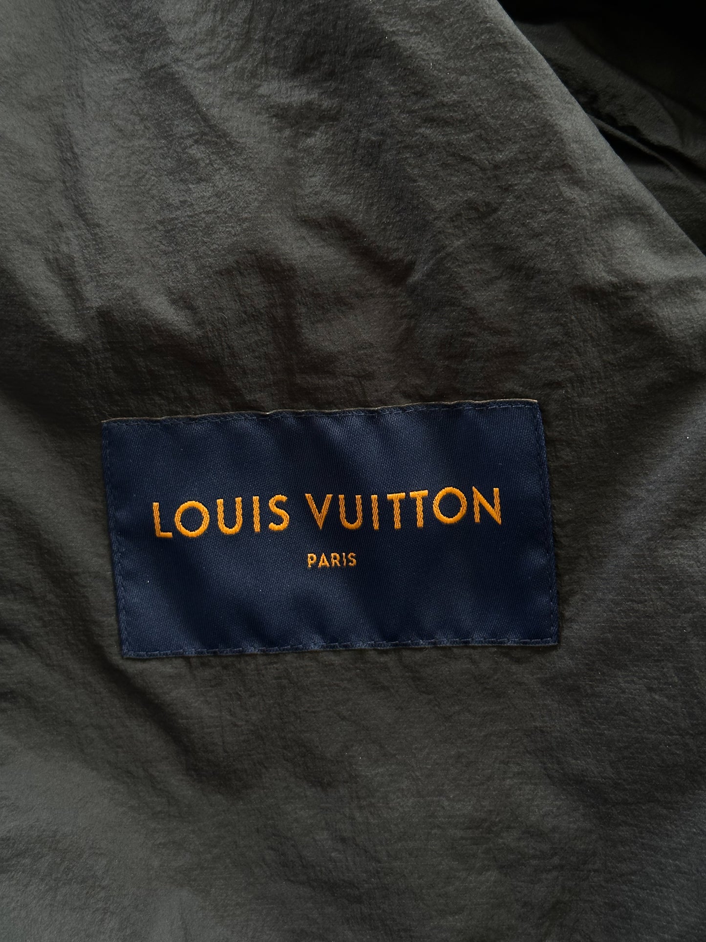 Louis Vuitton Black Damier Padded Jacket