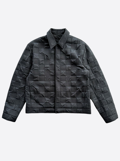 Louis Vuitton Black Damier Padded Jacket